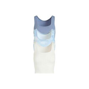 Skims Cotton Rib Tank 3-Pack - NIB - Blue Quartz, Cloud, Multi